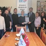 İstanbul Rehberler Odası Yönetim Kurulu başkanlığına seçilen Dr. Sedat Bornovalı ziyareti.